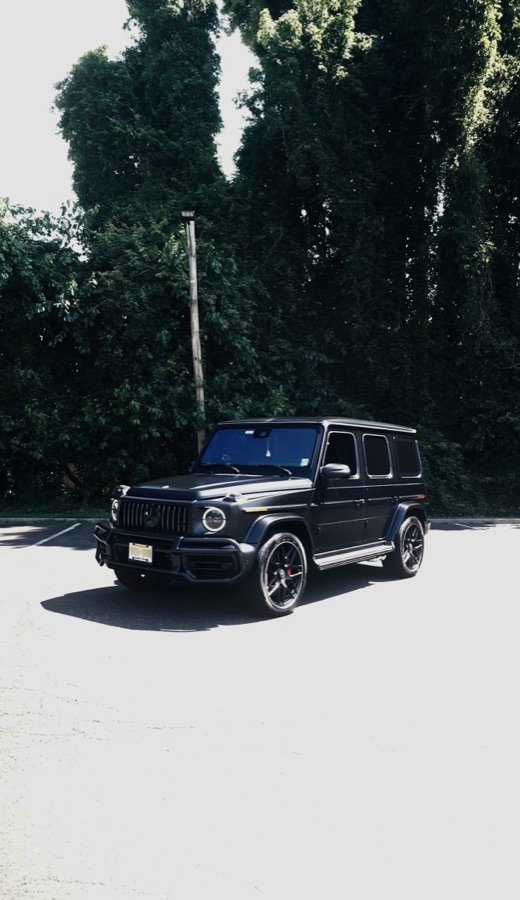 Mercedes-AMG G63 detailed on location